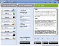 Review Writer screenshot